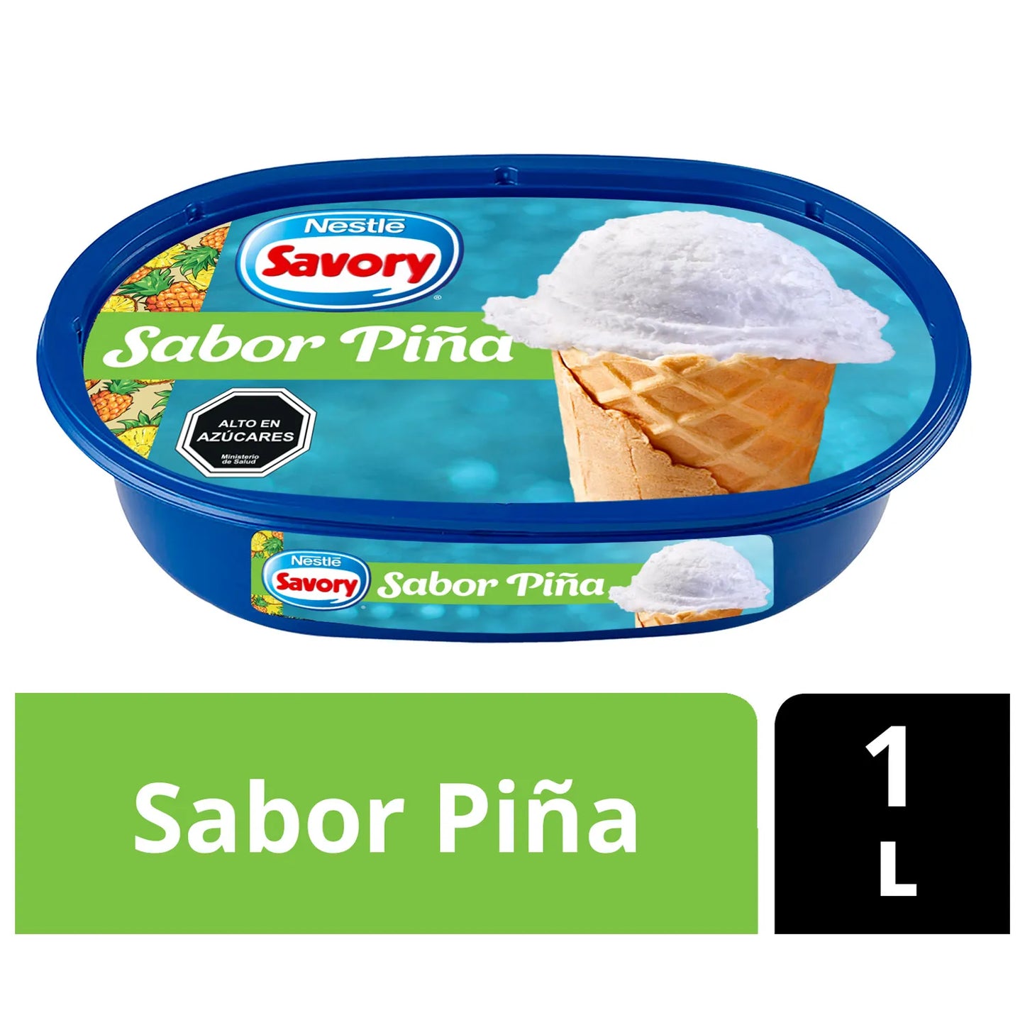 Helado Savory Sabor Piña 1 L