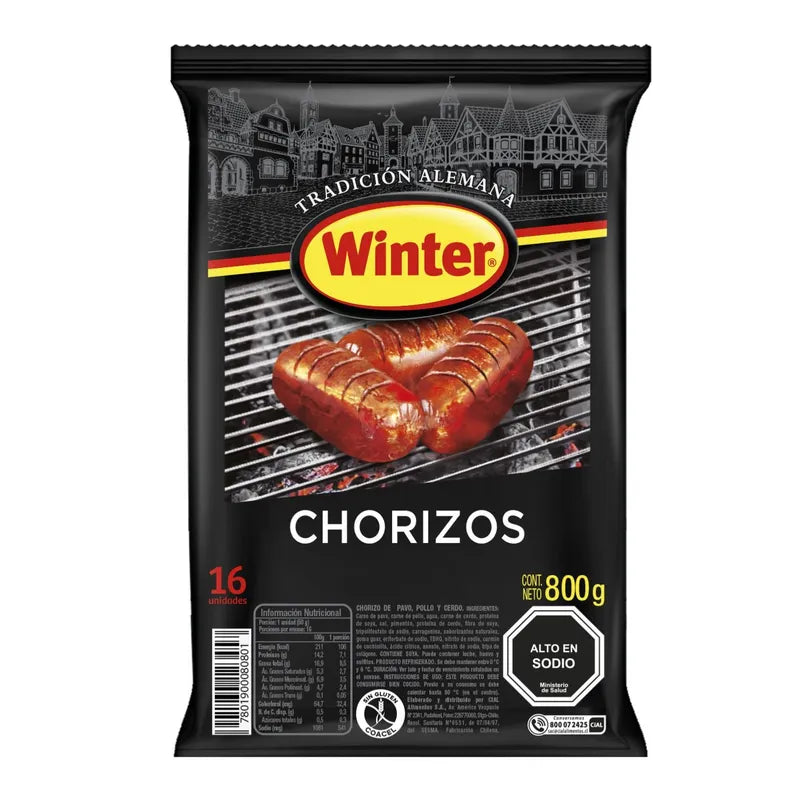 Chorizos Winter 800 g