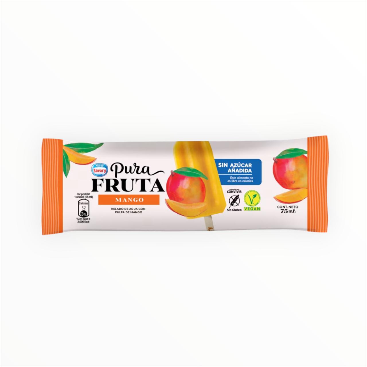 Helado Mango Pura Fruta Savory 75ml