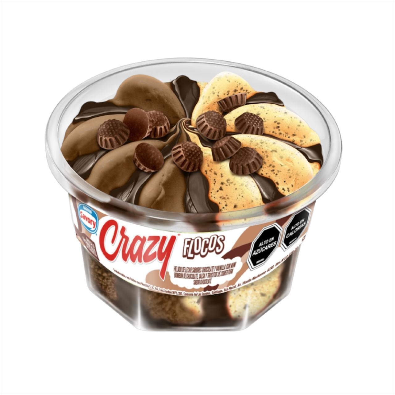 Helado Crazy Flocos Savory 170 Ml