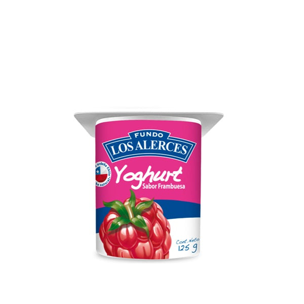Yoghurt Los Alerces Frambuesa 125 Gr