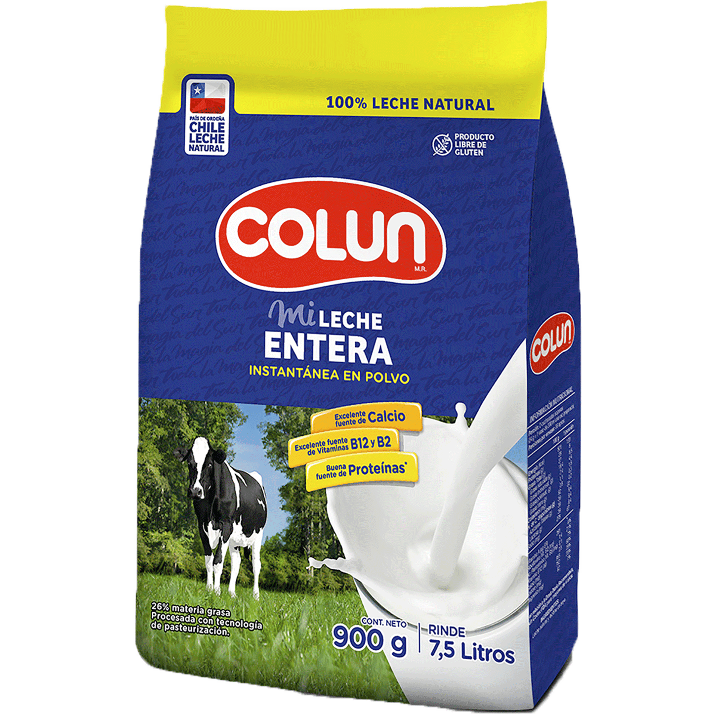 Leche Entera en Polvo Colun 900 Gr