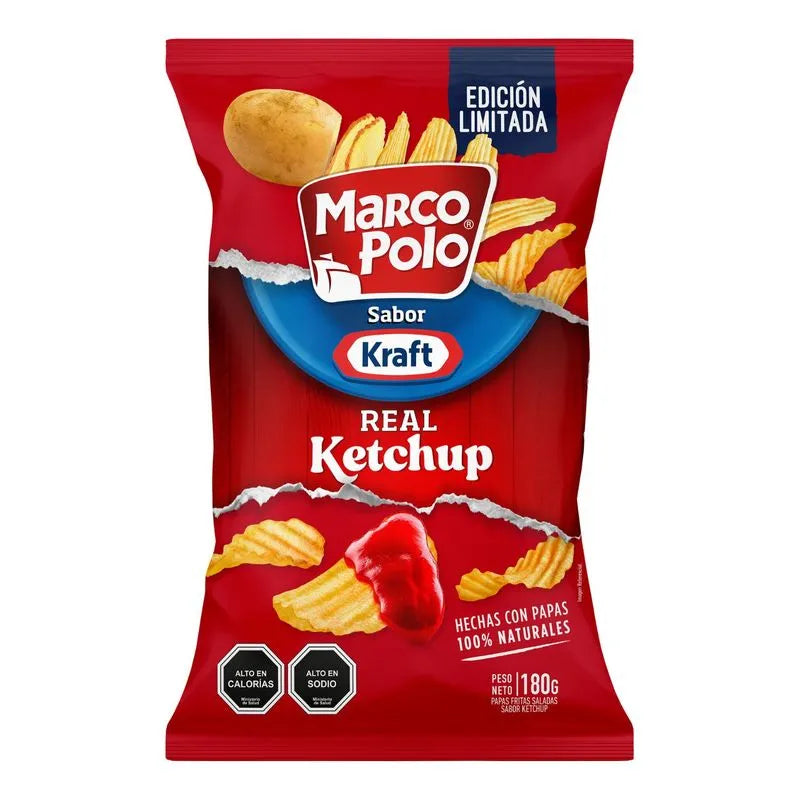 Papas Fritas Corte Americano Ketchup Kraft 180 g