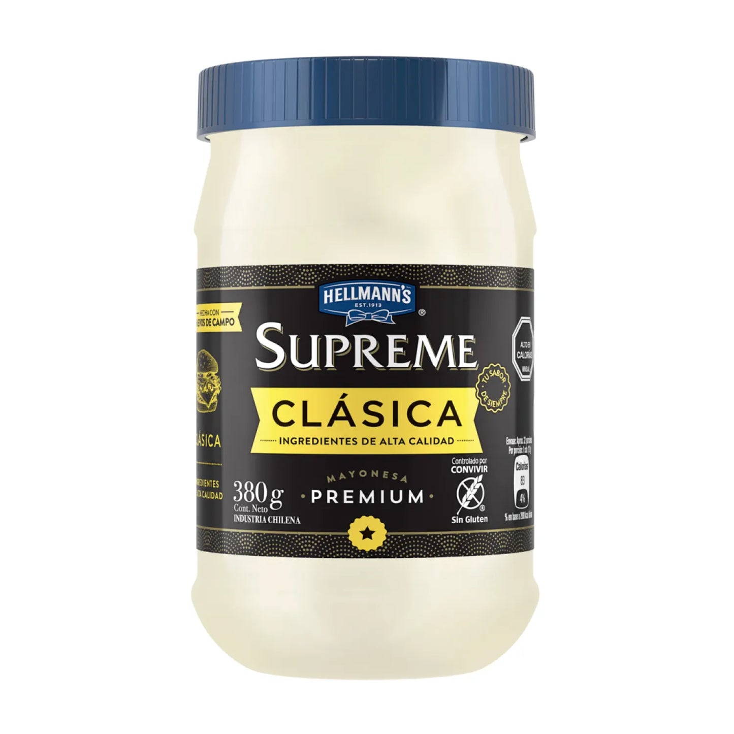 Mayo Suprema Clasica Hellmann's 380g
