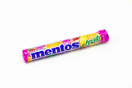 Caramelo Masticable Confitado Sabor Frutas Mentos 29 g