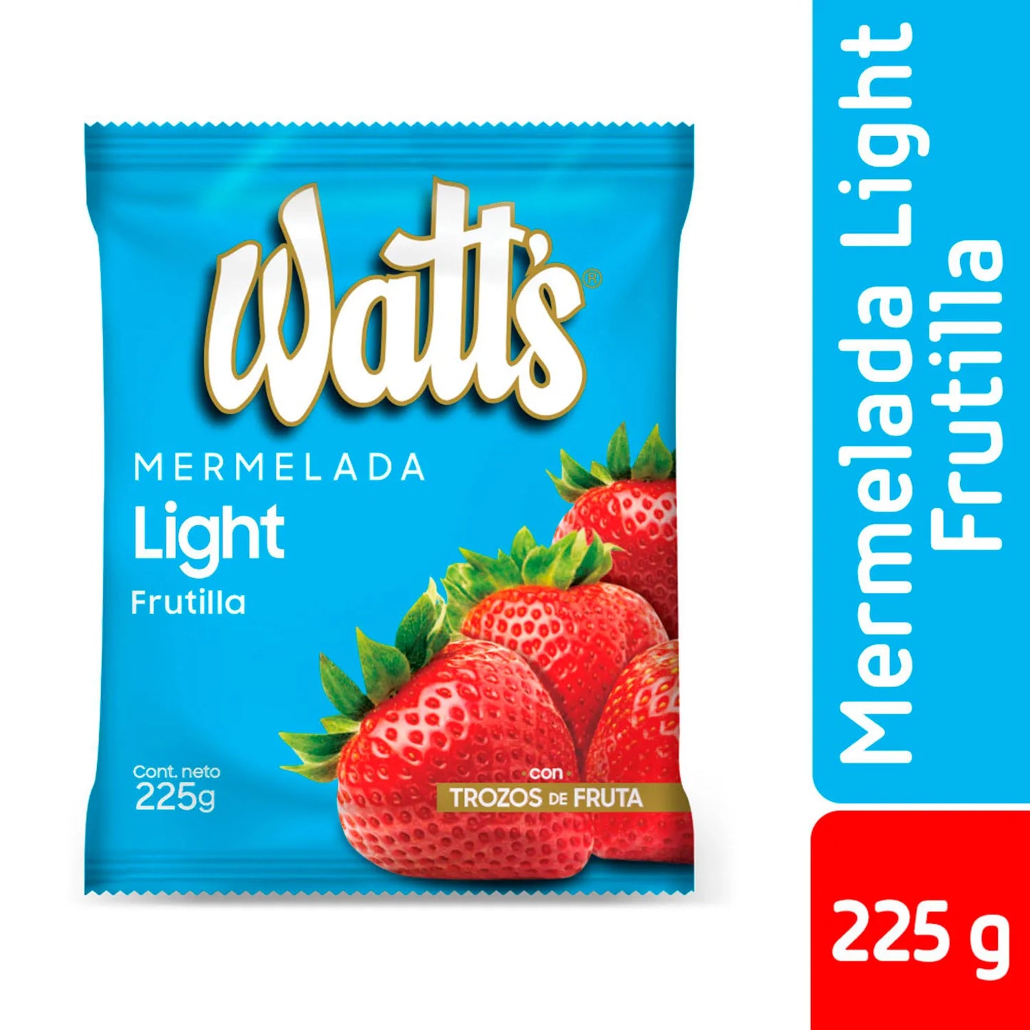 Mermelada de Frutilla Light Watts 250 Gr
