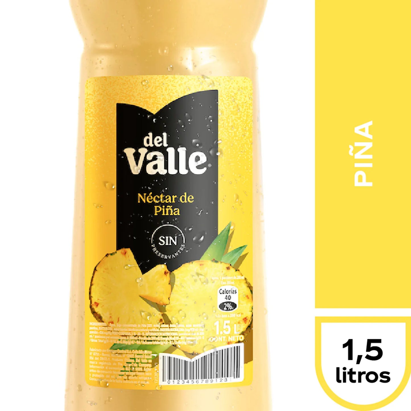 Néctar Piña Del Valle 1.5L