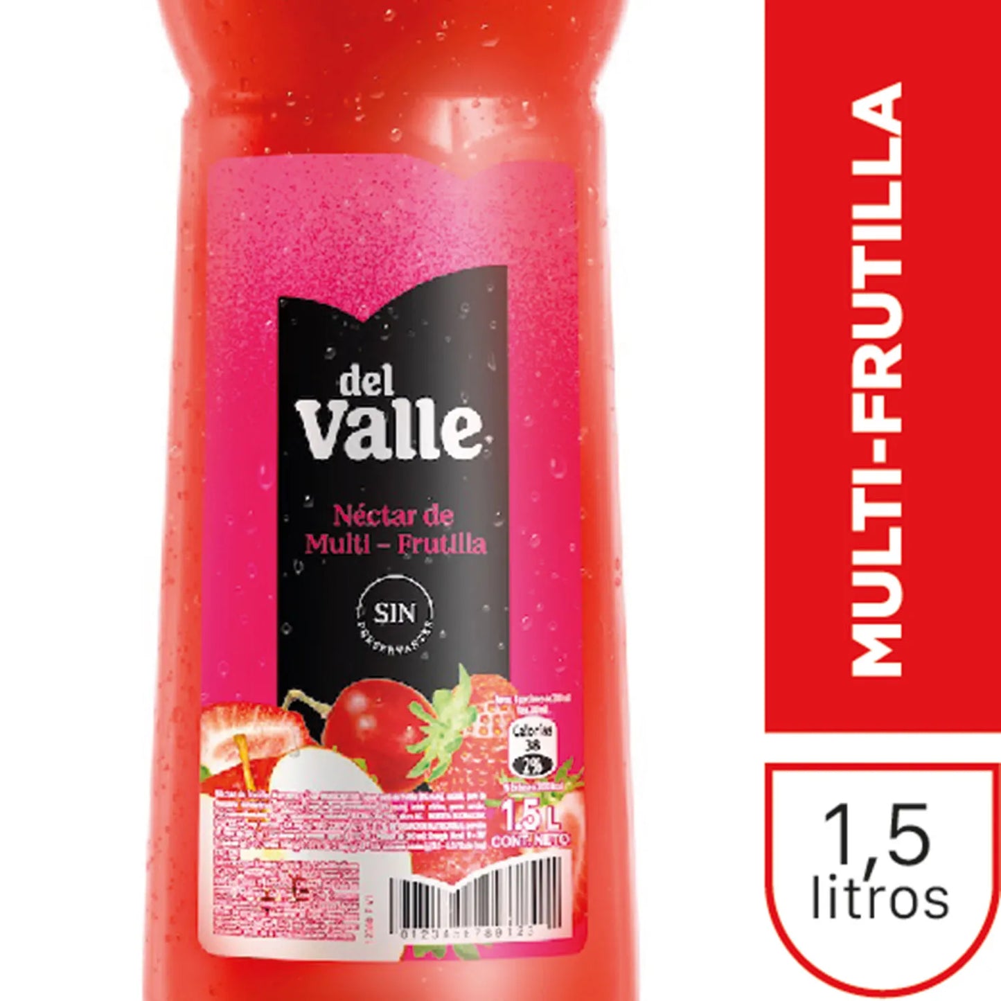 Néctar de Frutilla Del Valle 1.5L