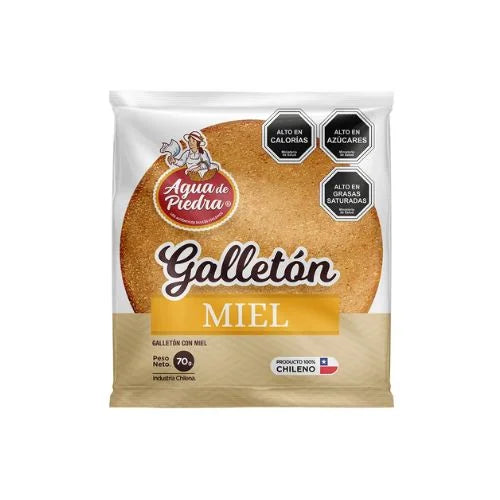 Galletón Miel Agua de Piedra 70 Gr