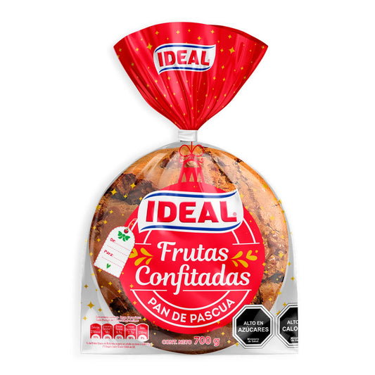 Pan de Pascua Ideal Frutas Confitadas 700 g
