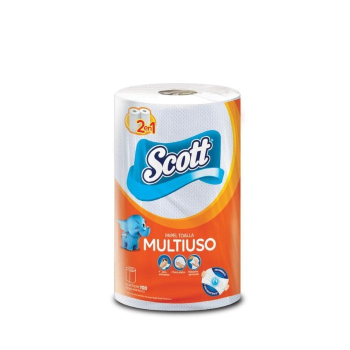 Toalla de Papel Scott Multiuso 110 Hojas
