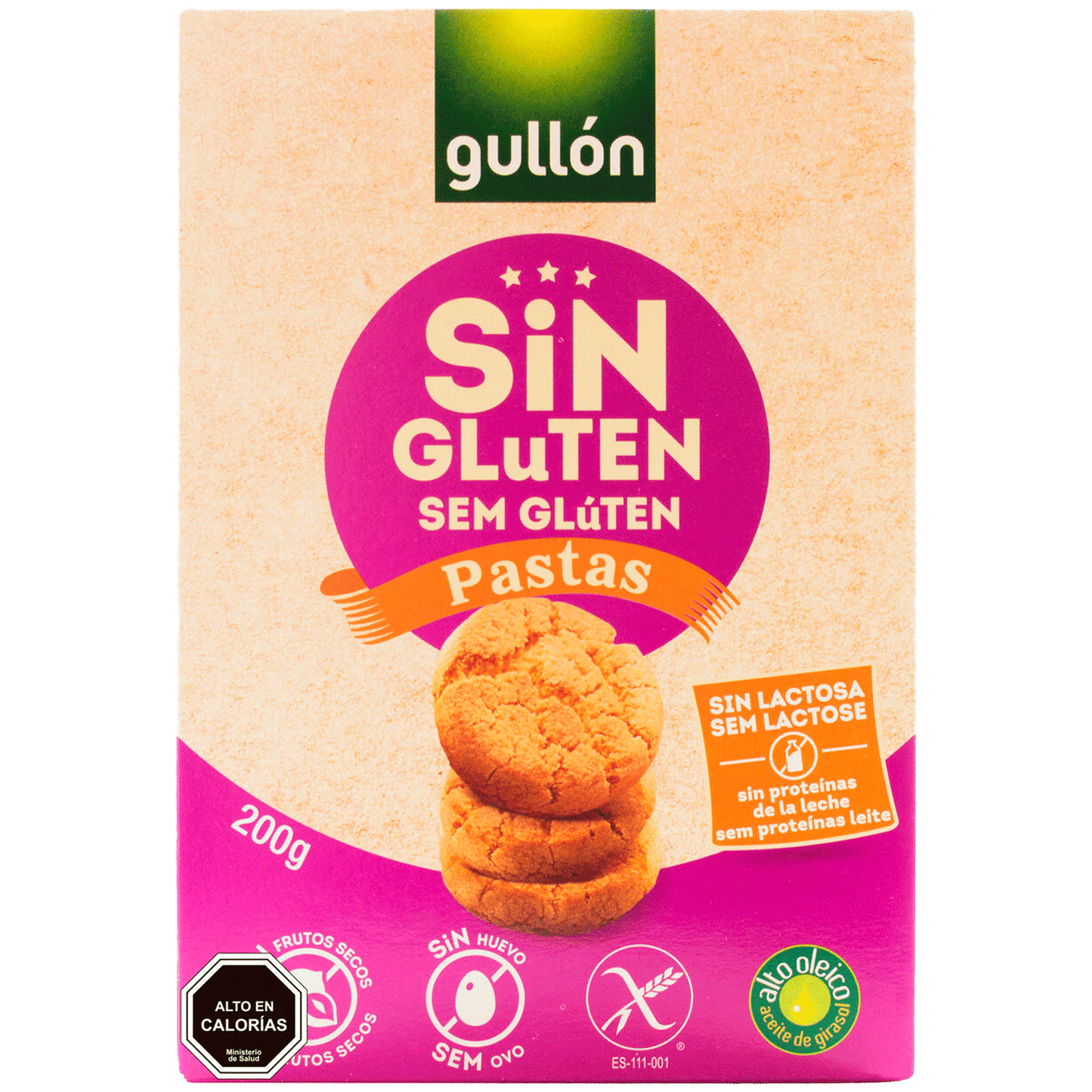 Galletas Gullón Sin Gluten 200 Gr