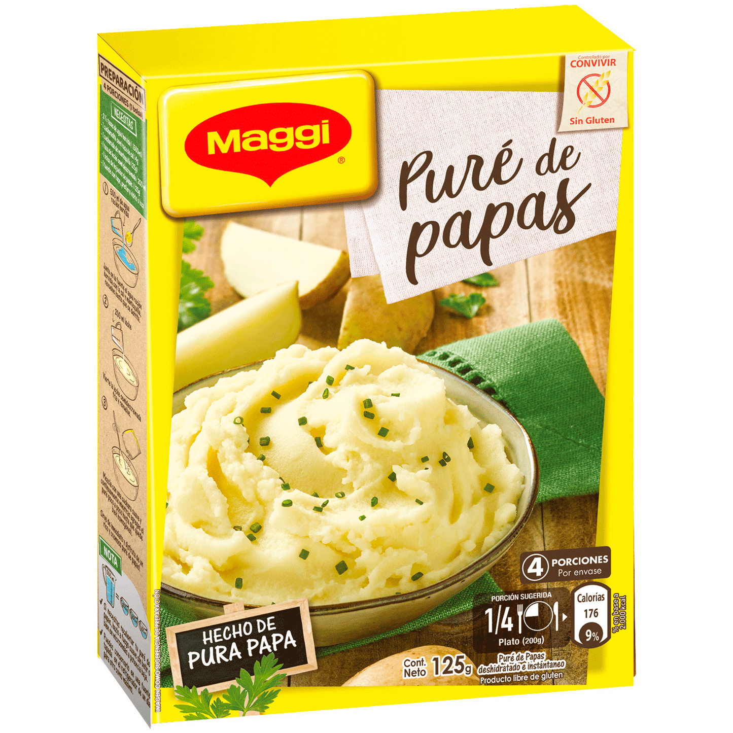 Puré de Papas Maggi 125 Gr