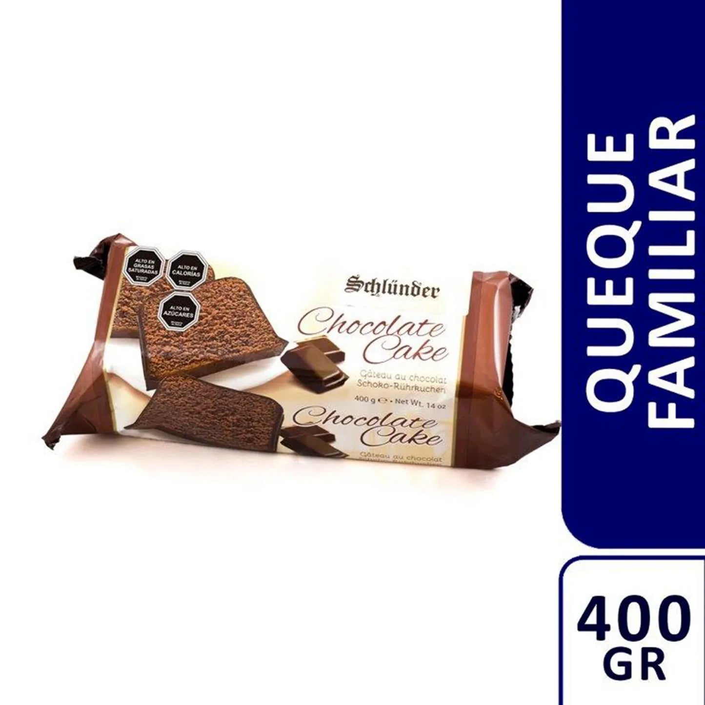 Queque Schlünder Chocolate 400 Gr