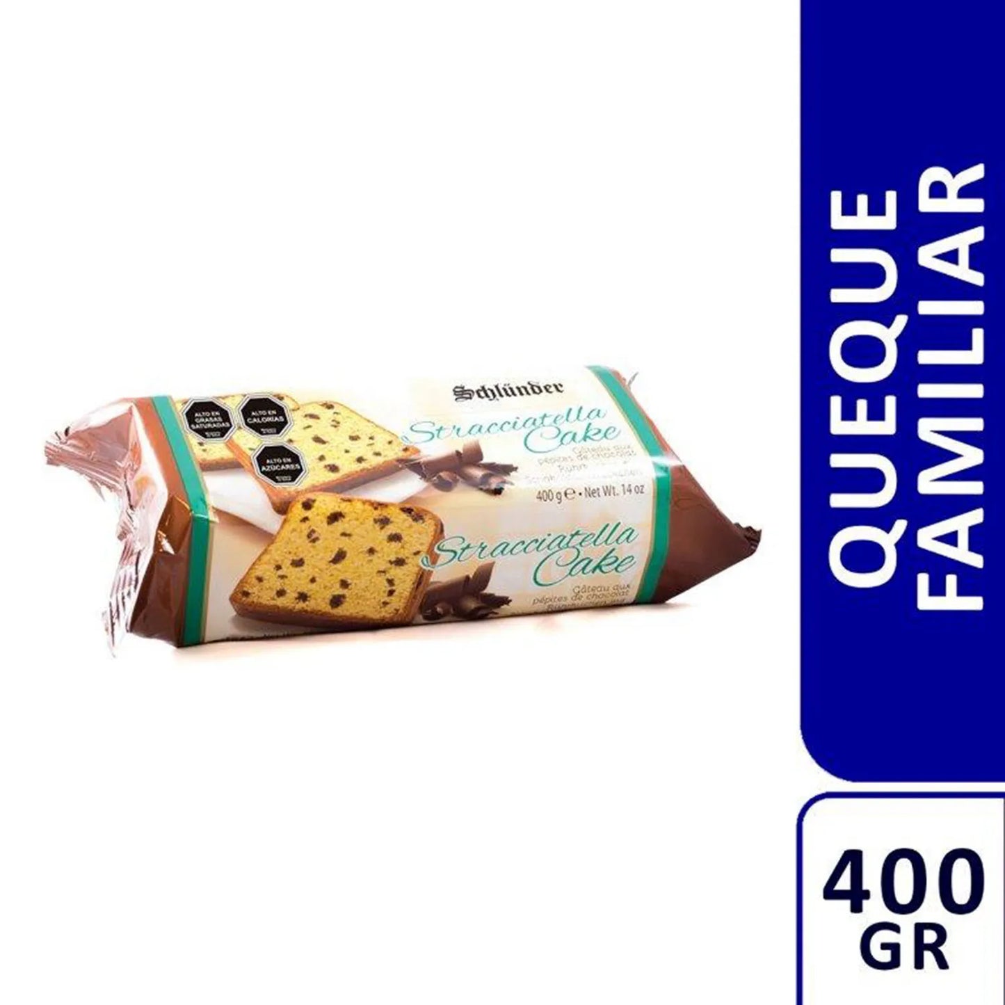 Queque Vainilla Schlünder Con Trozos de Chocolate 400 Gr