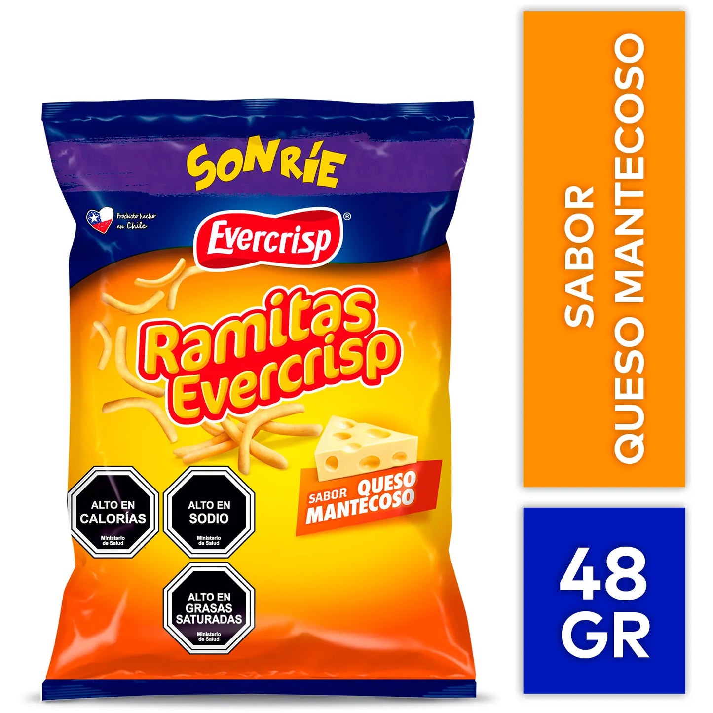 Ramitas Evercrisp Sabor Queso 48 Gr