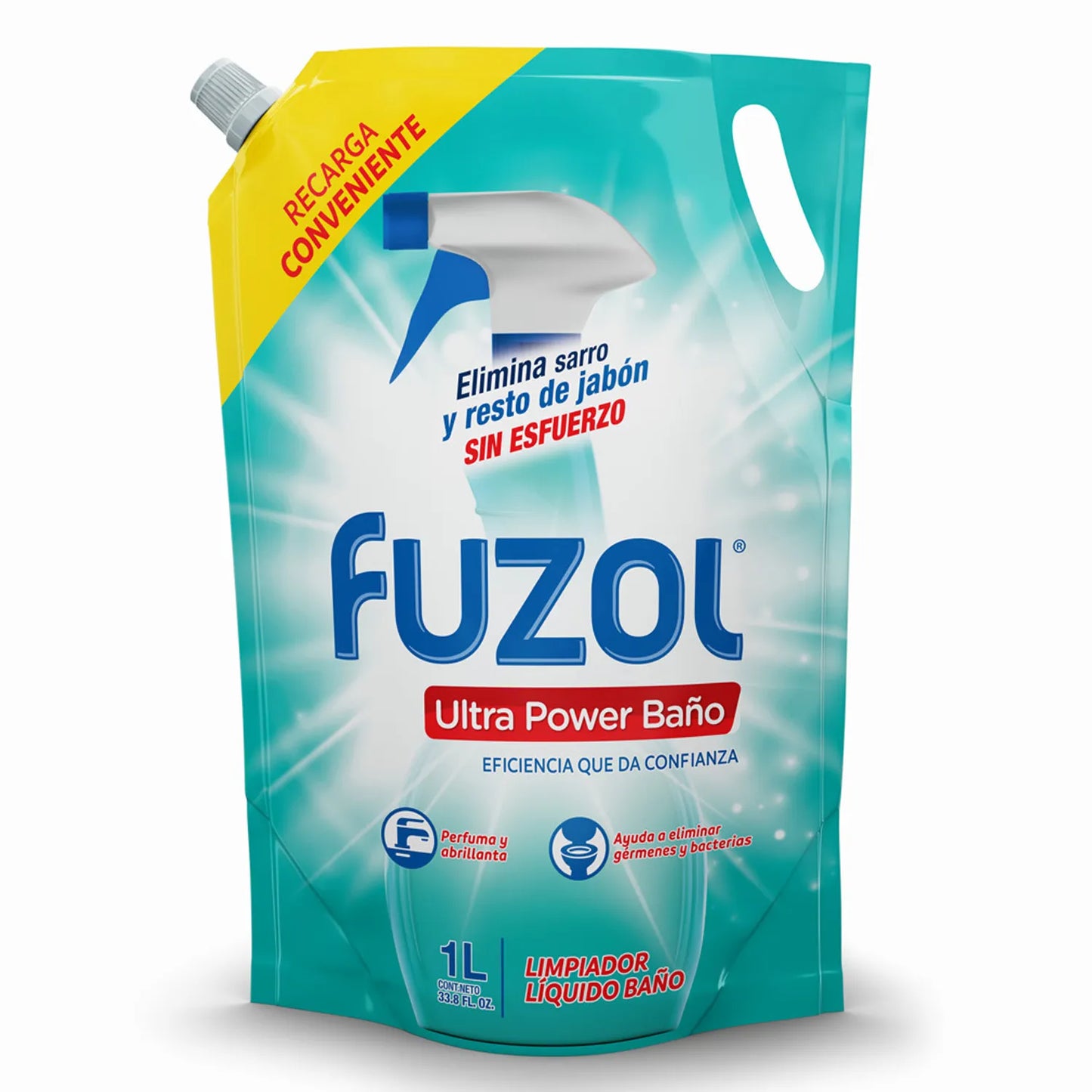 Limpiador Baño Fuzol Recarga 1 Lt