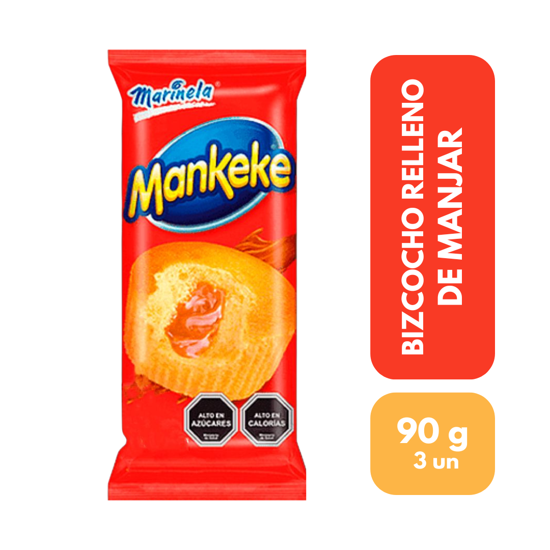 Mankeke 3 Un Marinela 90 g