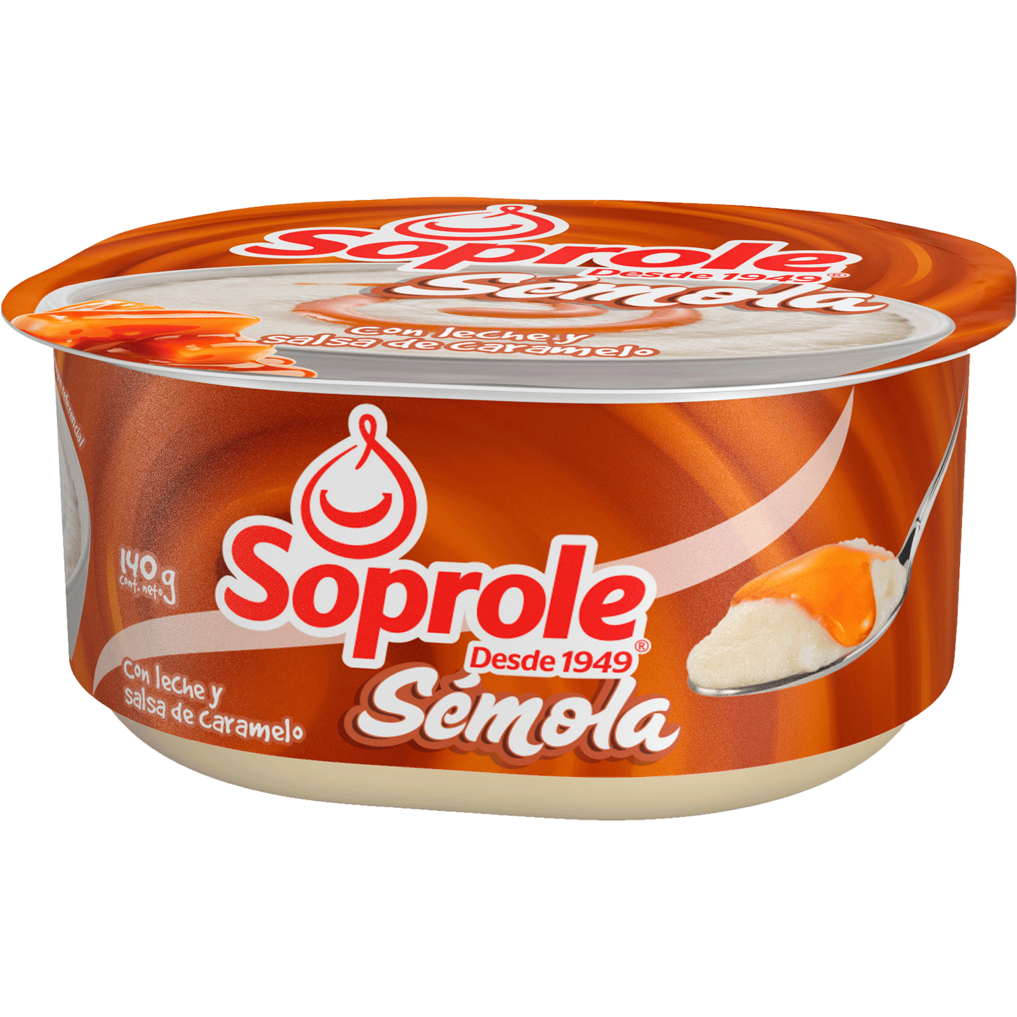 Sémola Con Leche Salsa Caramelo Soprole 140 g
