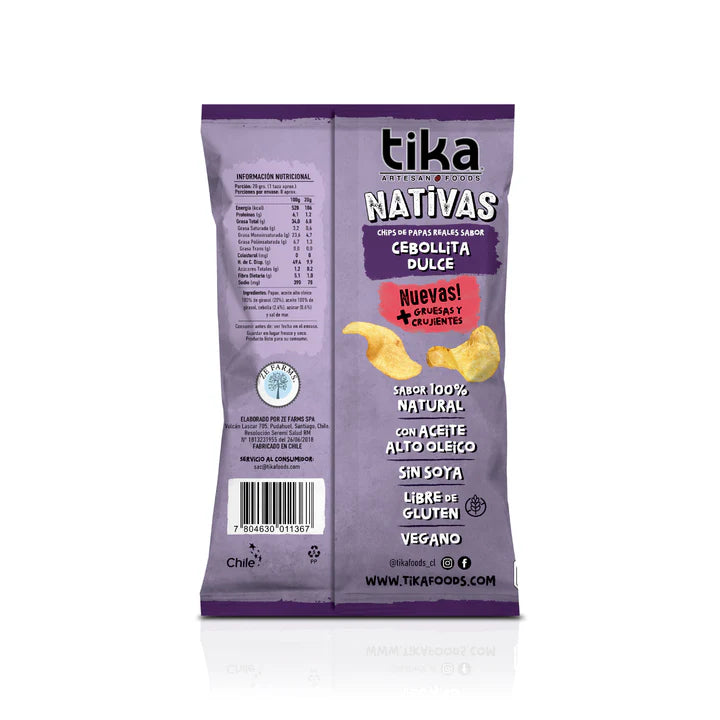 Tika Nativas Cebollita Dulce 150 g