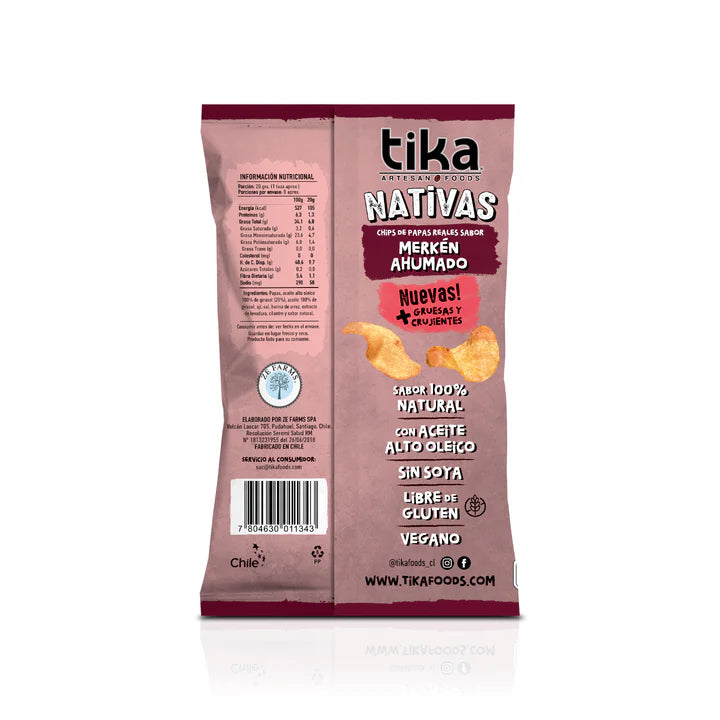 Tika Nativas Merkén Ahumado 150 g