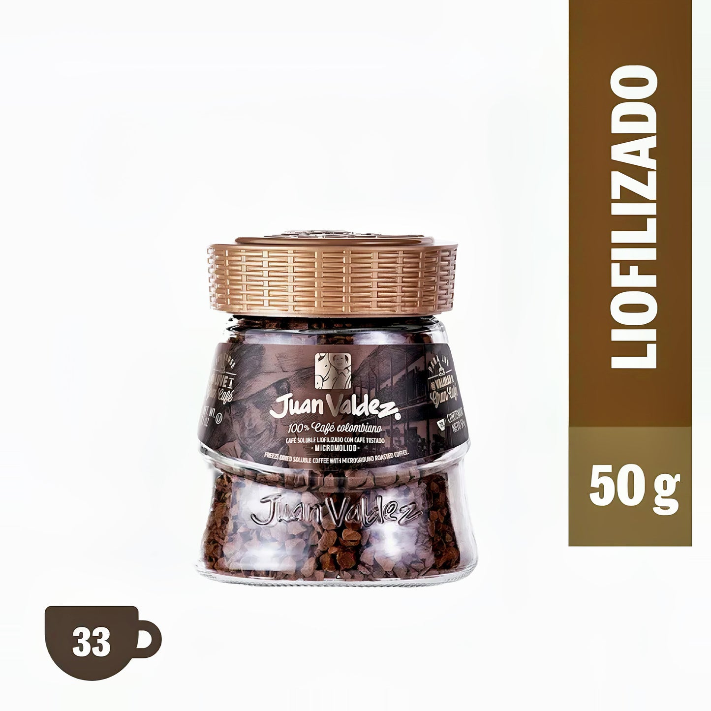 Café Juan Valdez Liofilizado 50 g
