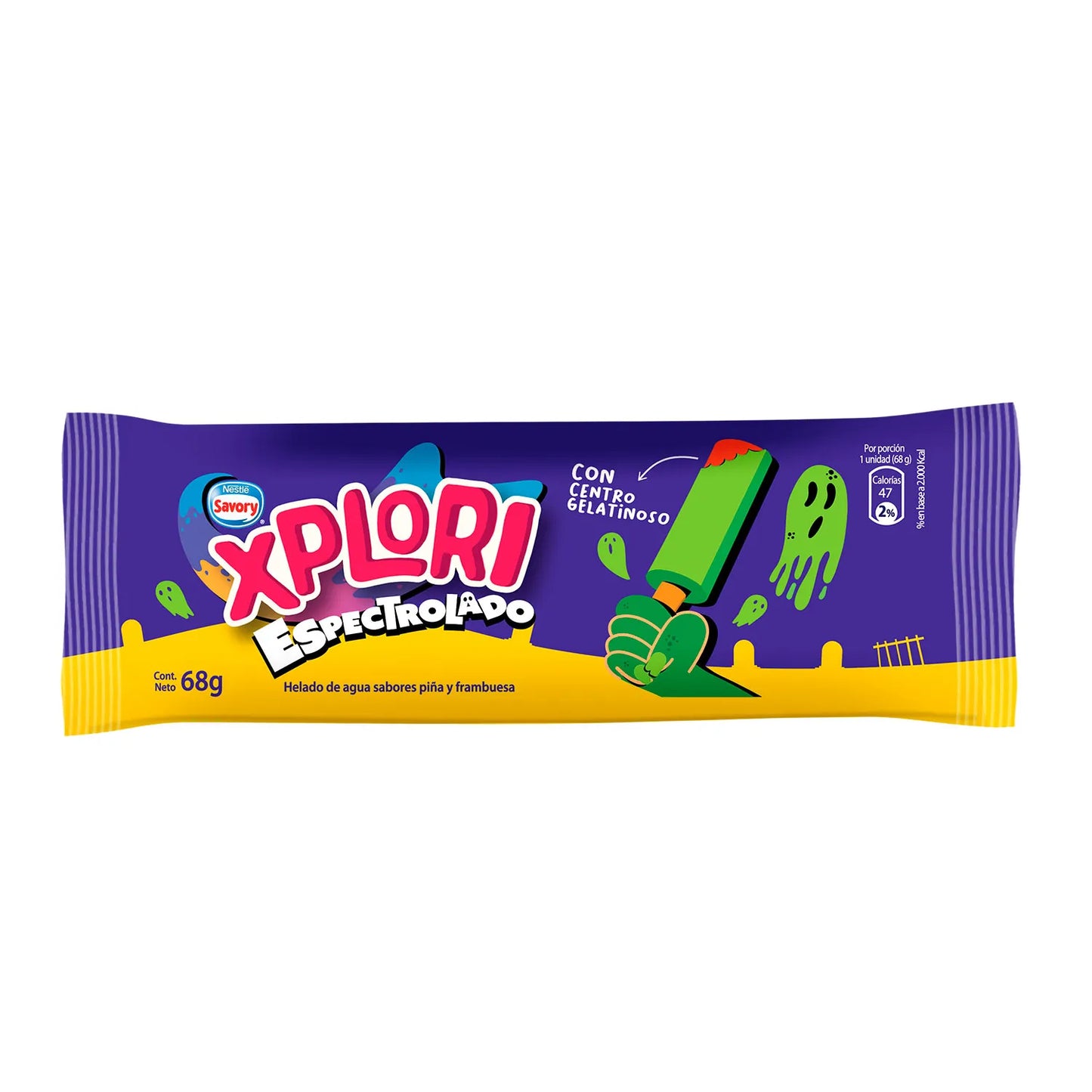 Helado Savory Xplori Espectrolado 68 Gr