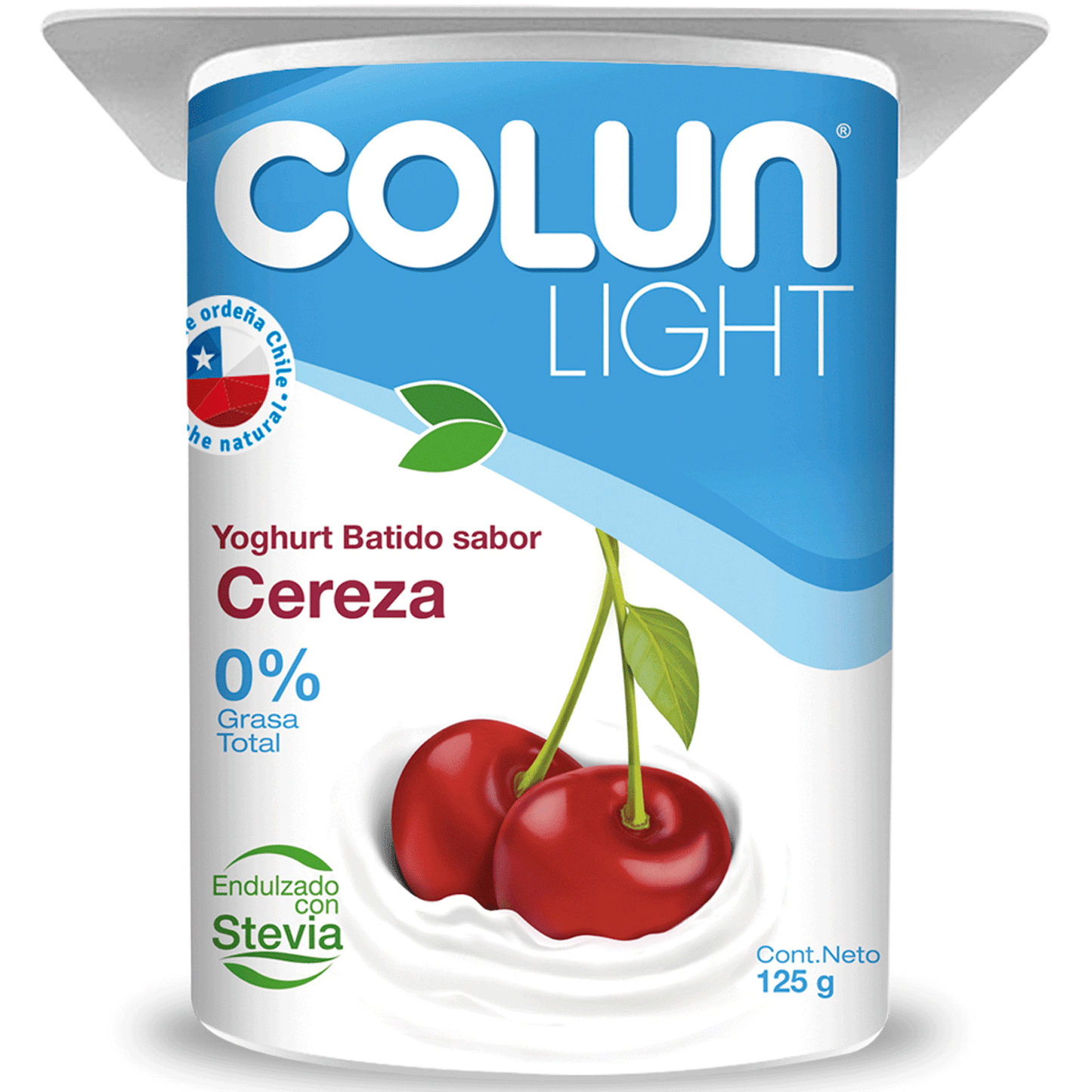 Yoghurt Batido Colun Light Cereza 125 Gr