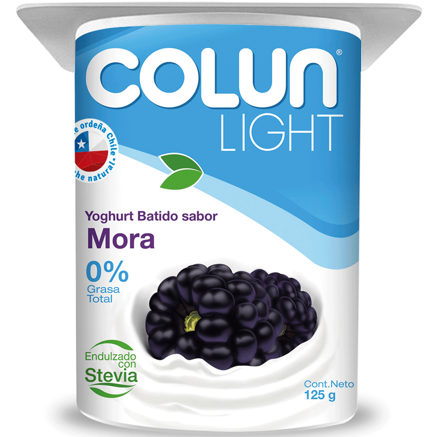 Yoghurt Batido Colun Light Mora 125 Gr