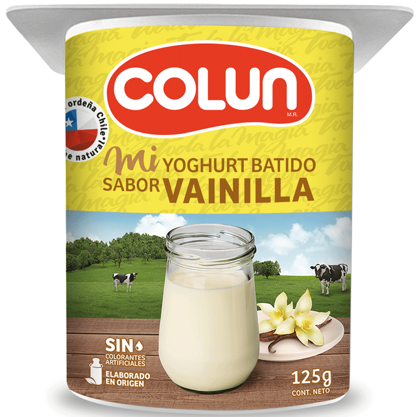 Yoghurt Colun Vainilla 125 Gr