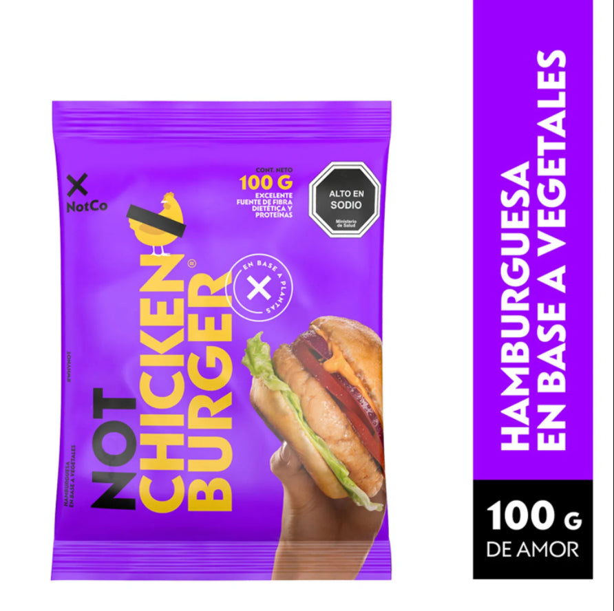 Hamburguesa Vegetal NotChicken Burger 100 Gr