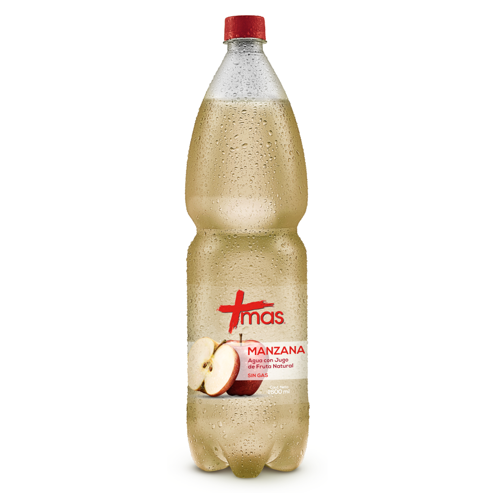 Agua Saborizada Cachantun Más Manzana 1.6 Lt