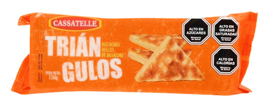 Bizcochos Dulces de Hojaldre Triángulos Cassatelle 150 g