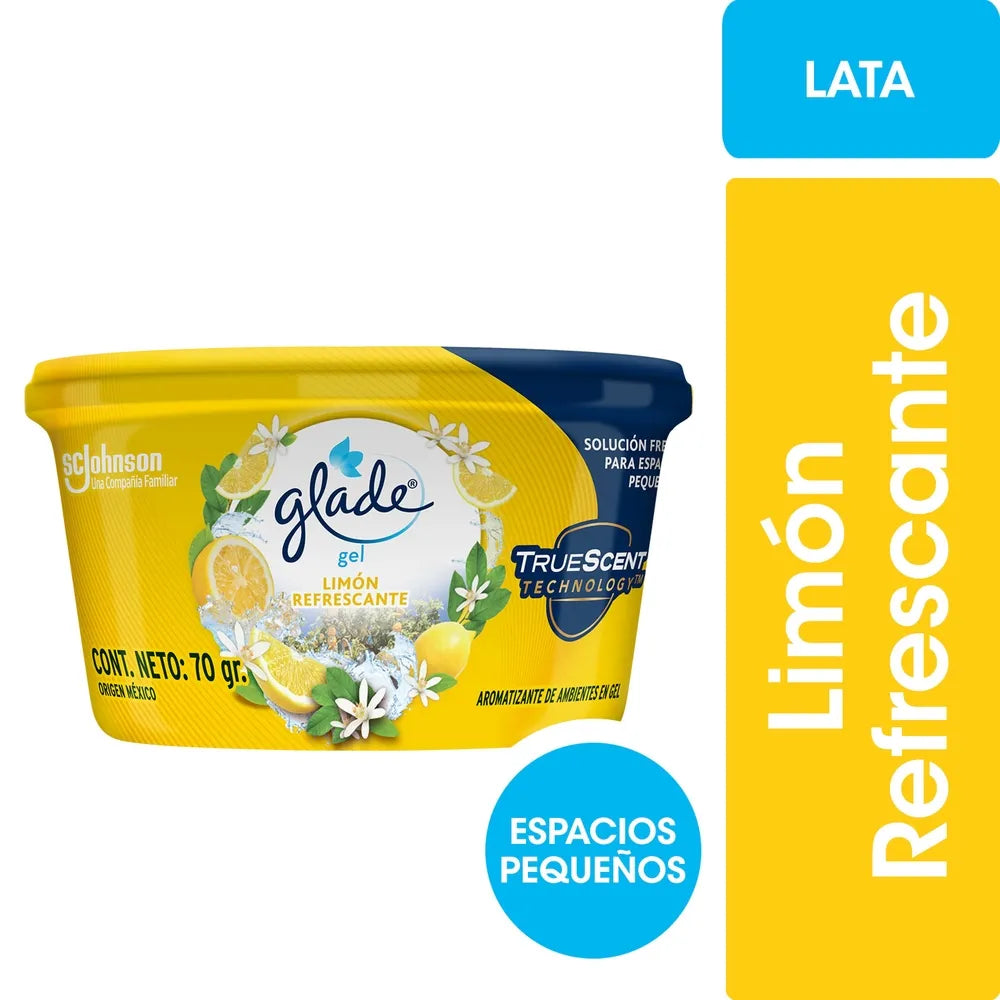 Ambientador Gel Limón Glade 70g