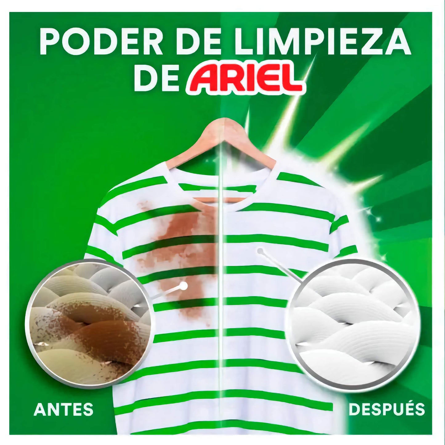 Detergente Cápsulas Ariel Pods 57 Un