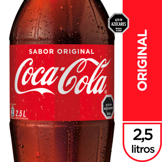 Bebida Coca Cola Desechable 2.5 Lt