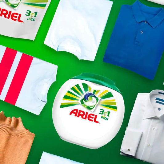 Detergente Cápsulas Ariel Pods 57 Un