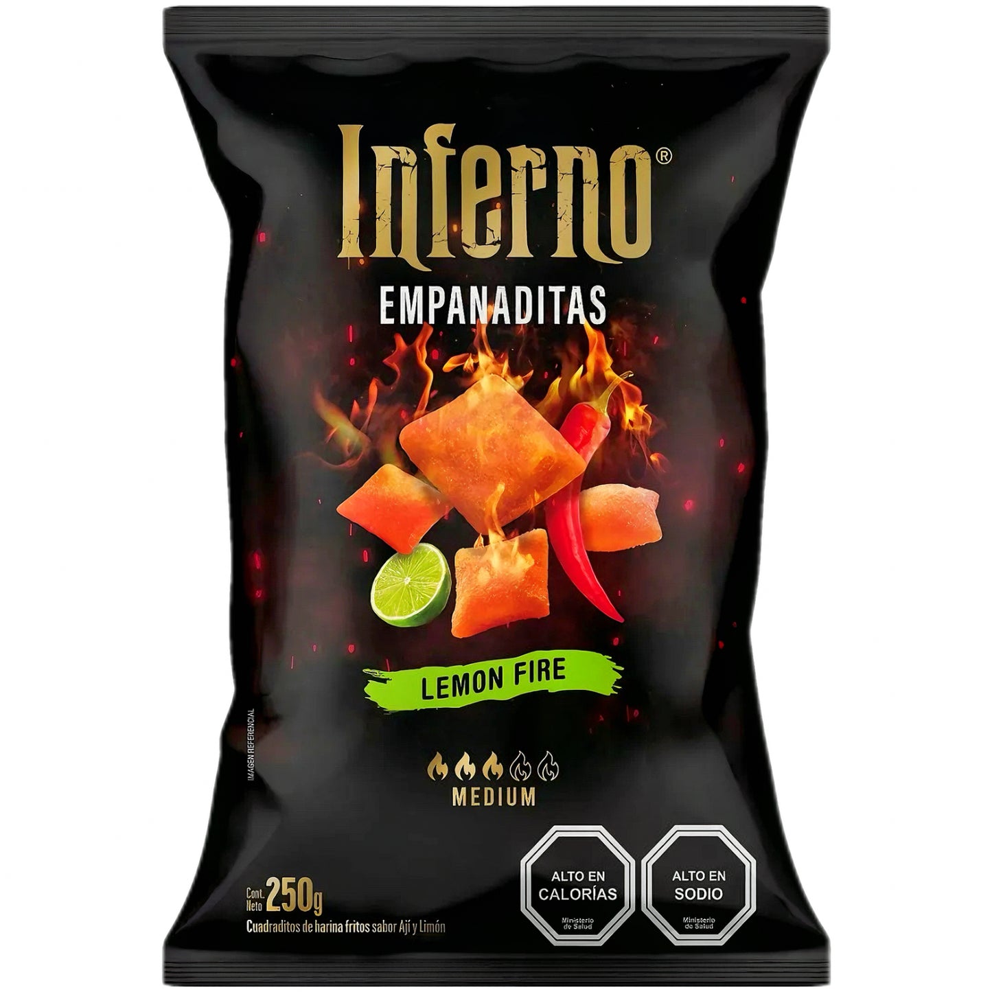Empanaditas Inferno Lemon Fire 250 g