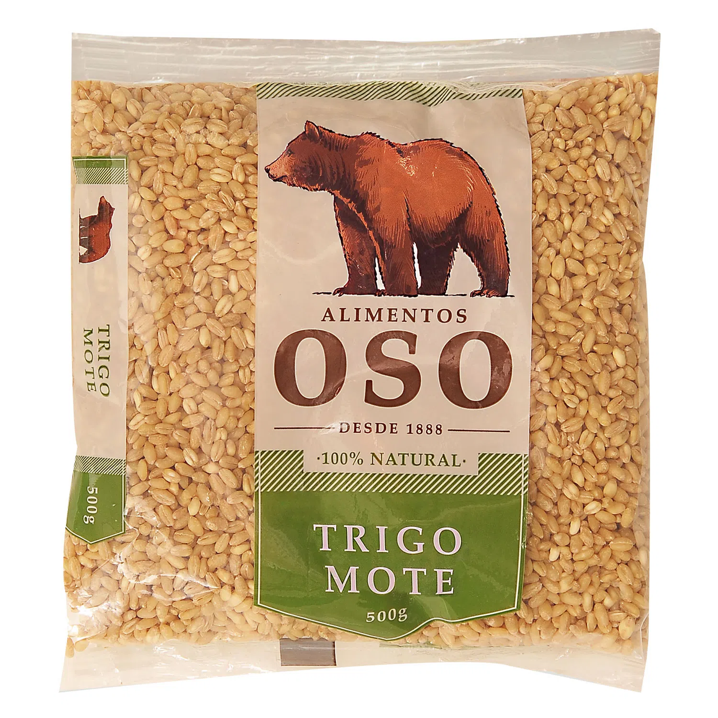Trigo Mote Alimentos Oso 500 Gr