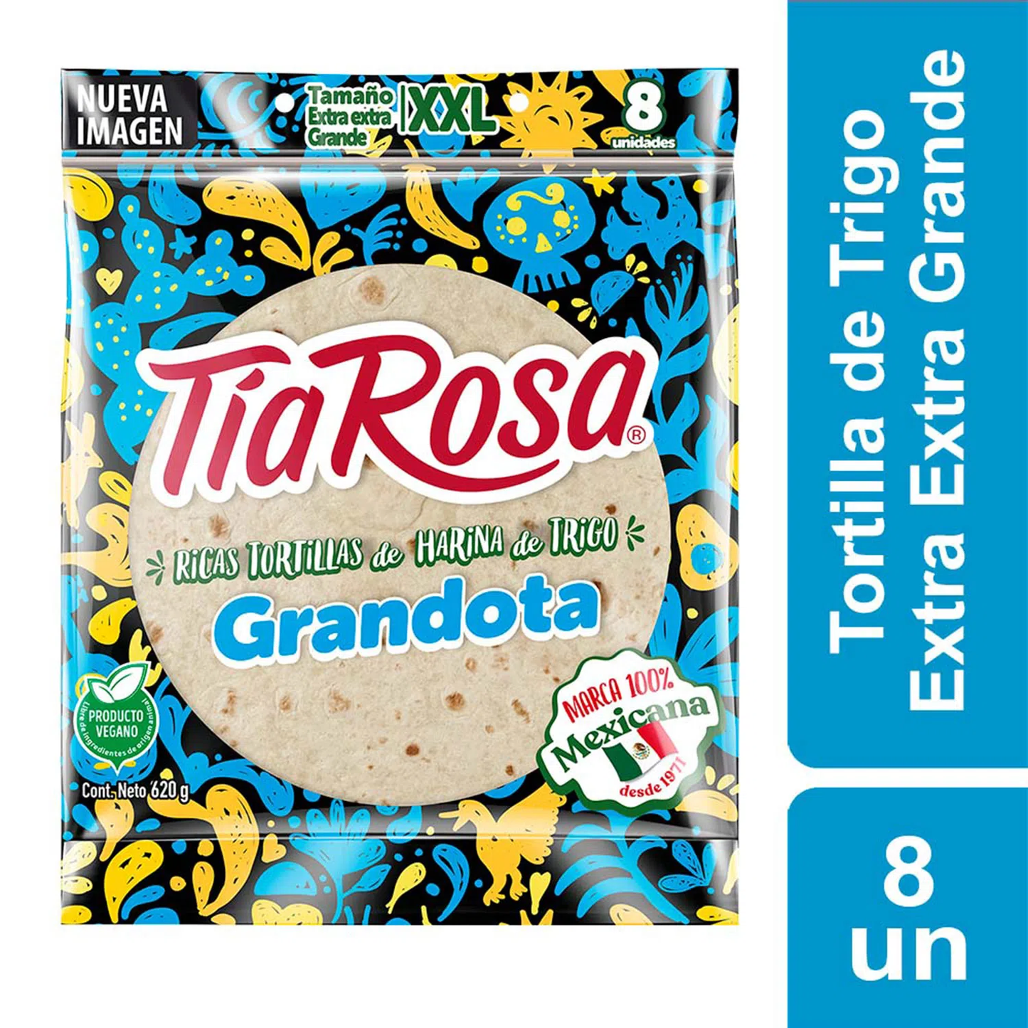Tía Rosa Grandota XXL 8 Un 620 Gr