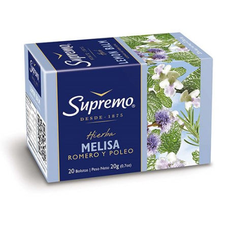 Té Supremo Melisa 20 Un