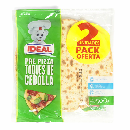 Prepizza Ideal Toques de Cebolla Pack 2 Un