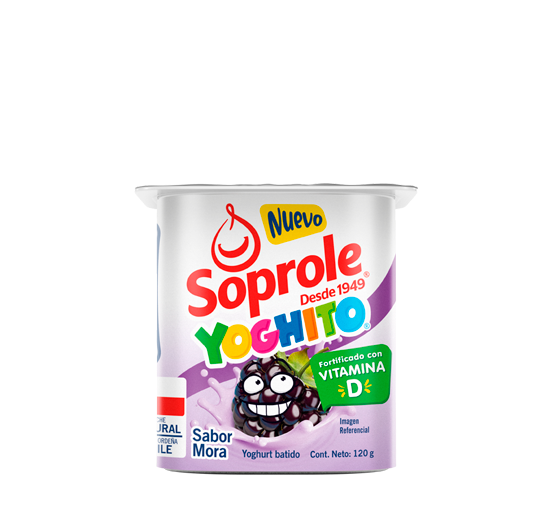 Yoghurt Yoghito Mora Soprole 120 Gr