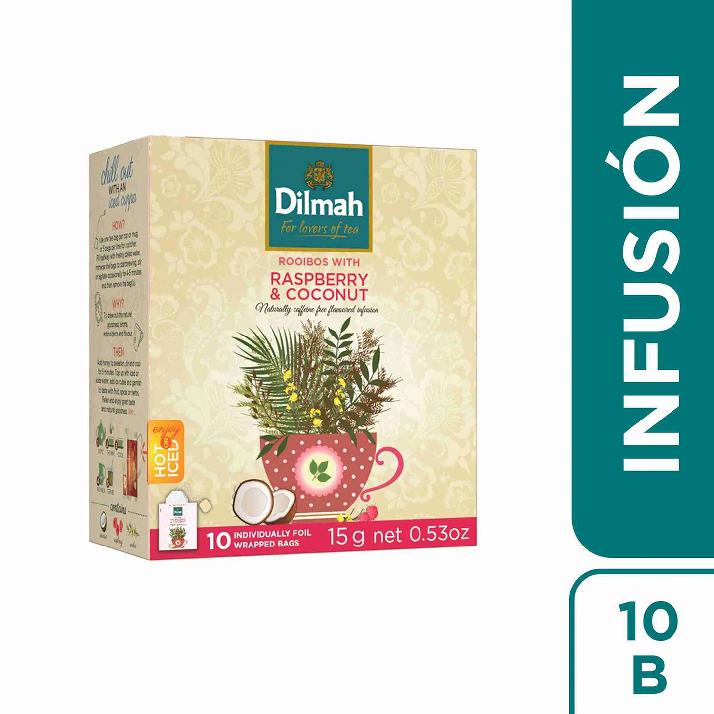 Té Rasberry Dilmah 10 Un