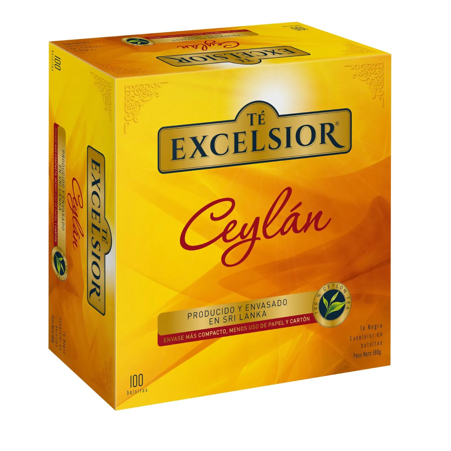 Té Excelsior Ceylán 100 Un