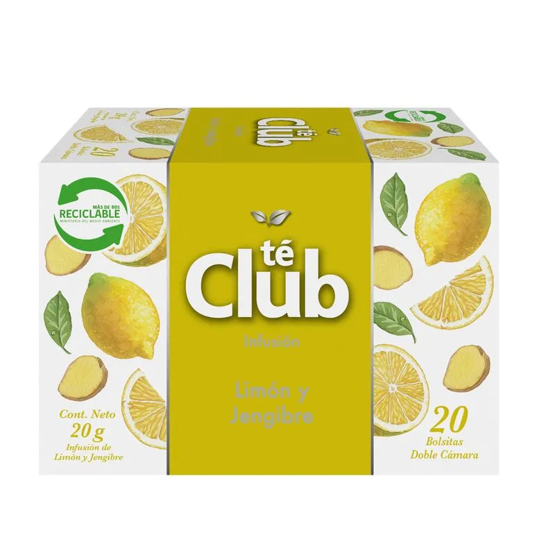 Té Club Limón Jengibre 20 Un