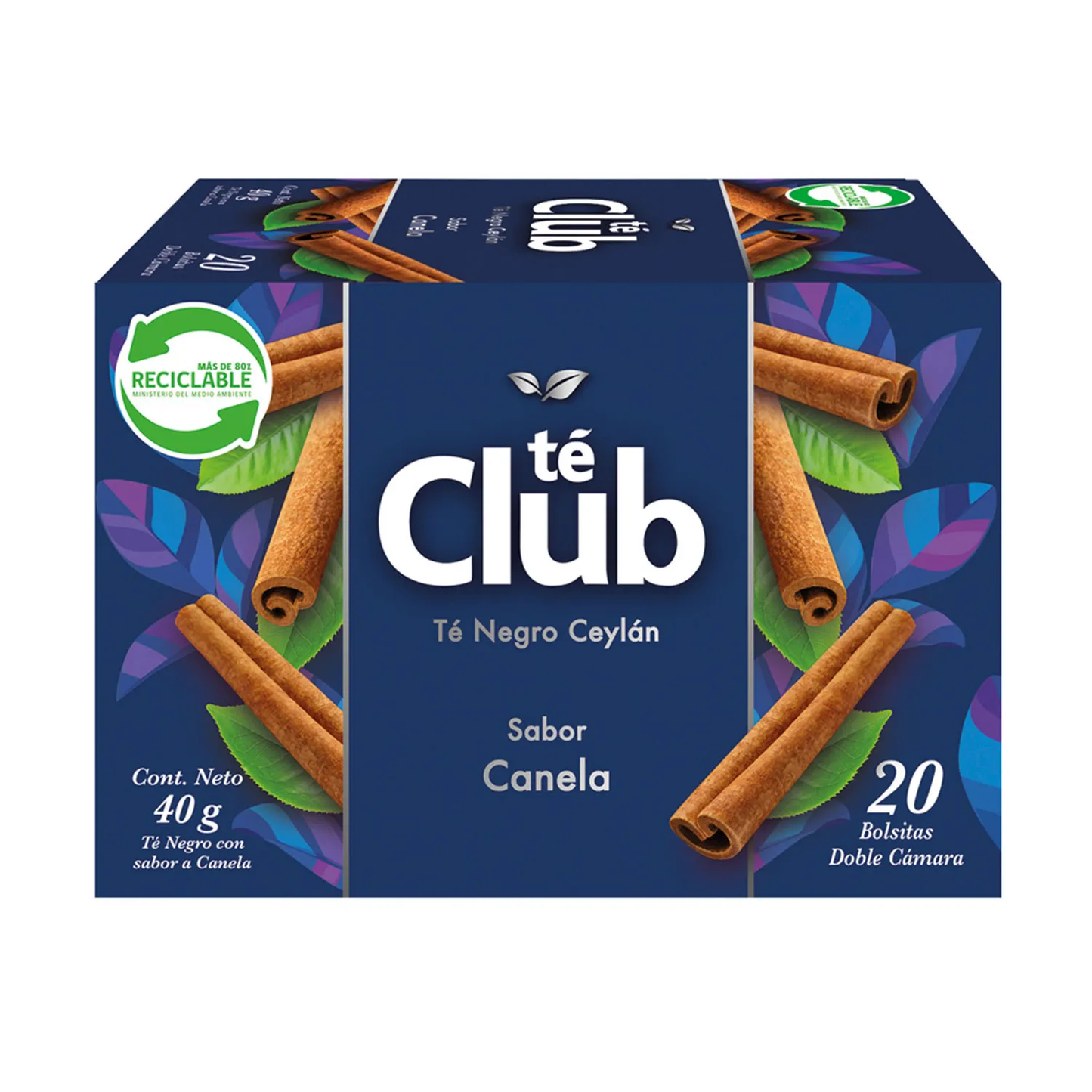 Té Club Canela 20 Un