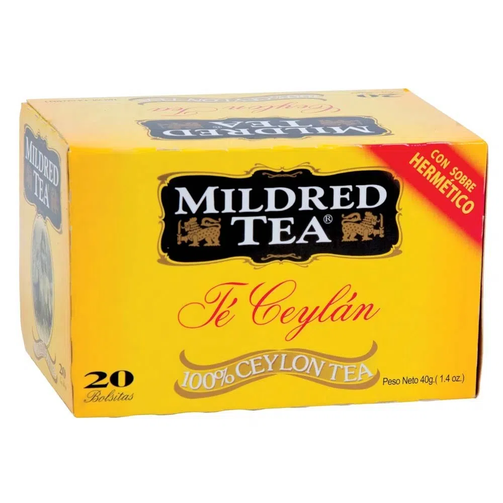 Té Ceylán Mildred Tea 20 Un