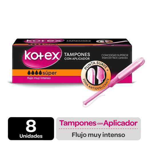 Tampones Kotex 8 Un