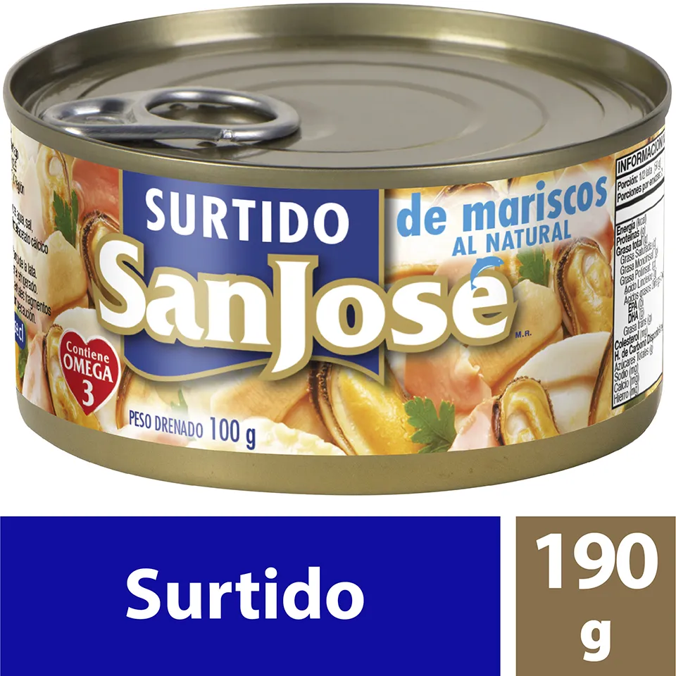 Surtido Mariscos San José 190 Gr